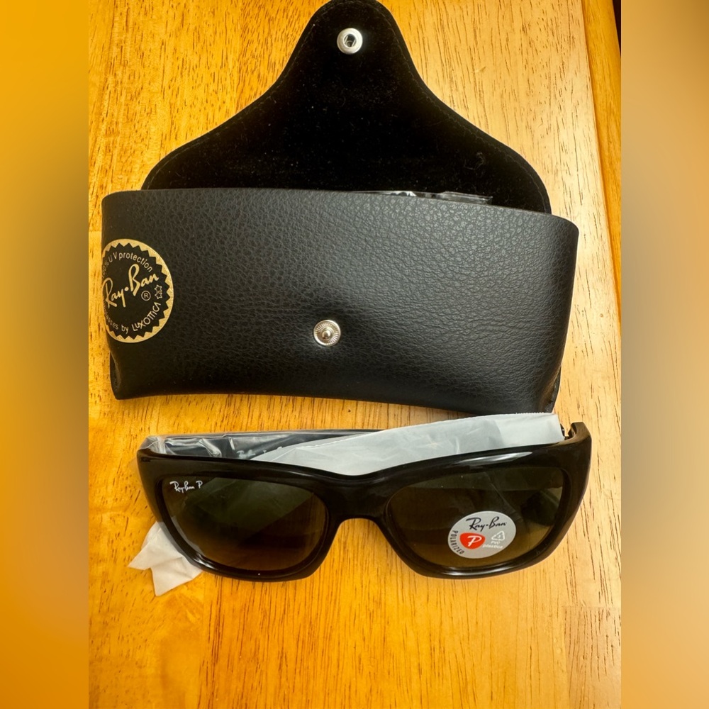 Ray-Ban Unisex Sunglasses Light Havana Frame, Green Gradient Lenses, 53MM